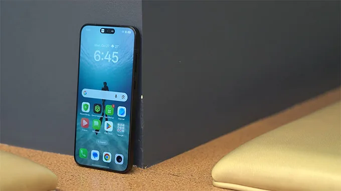 Oppo Find X9 còn đạt mức 1.5K+ (1256 x 2760 pixels)