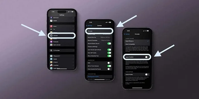 Kích hoạt Apple ProRAW trên iPhone 14 Pro hoặc iPhone 14 Pro Max