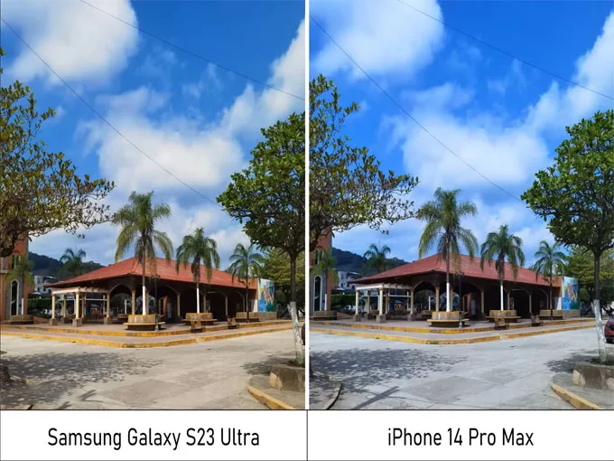 So sánh camera chính của Galaxy S23 Ultra và iPhone 14 Pro Max