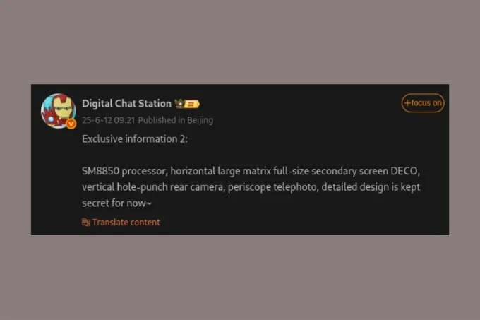 Xiaomi đang phát triển mẫu flagship trang bị 2 màn hình mang tên Xiaomi 16 Ultra