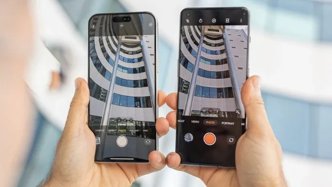 Hệ thống camera của iPhone 15 Pro Max và OnePlus 11