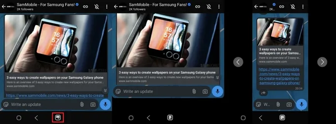 Ứng dụng thông minh hơn trên màn hình phụ Galaxy Z Flip 7