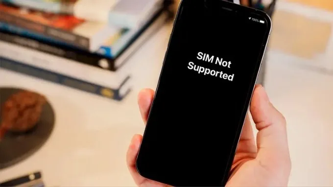 SIM không được hỗ trợ