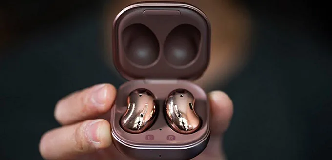 tai nghe bluetooth galaxy buds live hình hạt đậu