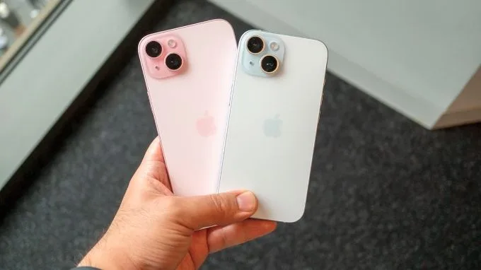 Dung lượng GB trên iPhone 15 và iPhone 15 Plus