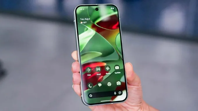 Màn hình của Google Pixel 9