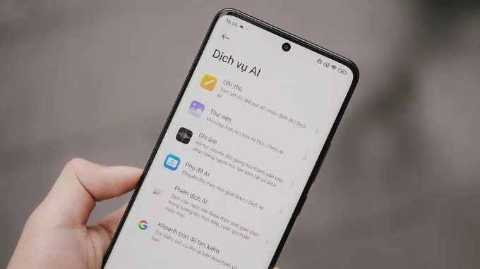 cách tắt tính năng AI trên Android hãng xiaomi, vivo, oppo
