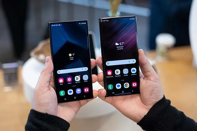Màn hình Samsung S24 Ultra chống chói tốt hơn S22 Ultra