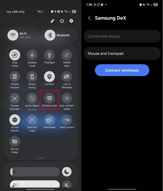 Samsung DeX mang đến trải nghiệm như trên máy tính để bàn