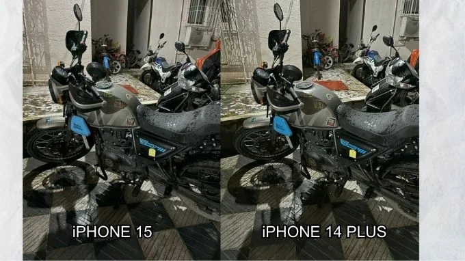 Ảnh chụp trong nhà của iPhone 15 và iPhone 14 Plus