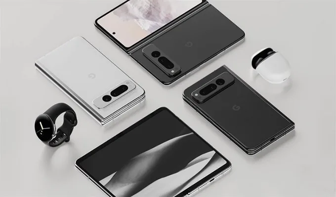 Google Pixel Fold lộ diện concept cực kỳ sang trọng