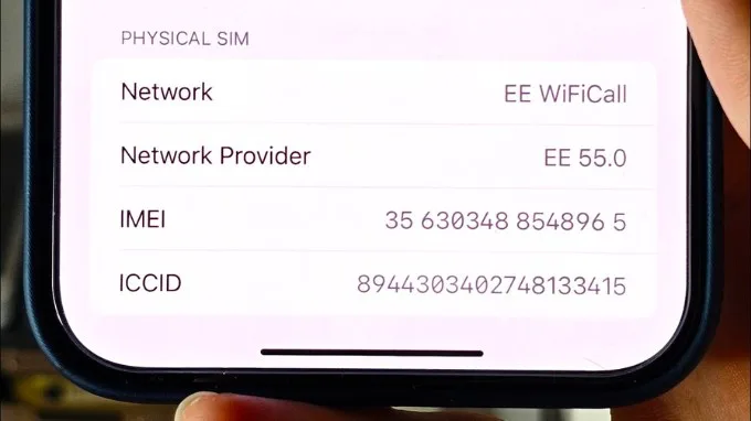 Kiểm tra số IMEI trên iPhone 15 Pro Max cũ