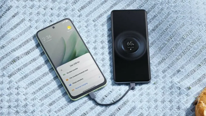 Redmi 15 4G hỗ trợ sạc nhanh có dây 33W và sạc ngược lên đến 18W