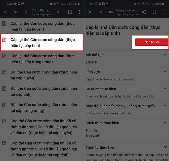 Cách đổi thẻ Căn cước mới online ngay tại nhà