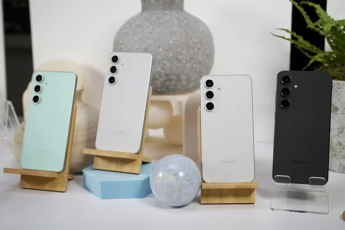 Thiết kế Galaxy S24 FE giữ lại vẻ ngoài và cảm giác tương tự như Galaxy S23 FE