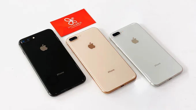 iPhone 8 Plus 64GB cũ đủ 4 màu đen, trắng, vàng, đỏ