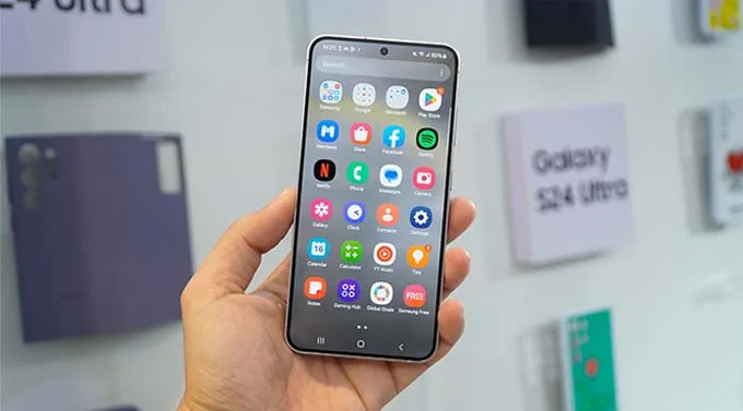 Màn hình Galaxy S24 Plus 256GB Việt Nam cũ vẫn hiển thị sắc nét
