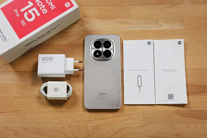 Đánh giá chi tiết Xiaomi Redmi Note 15 Pro 5G