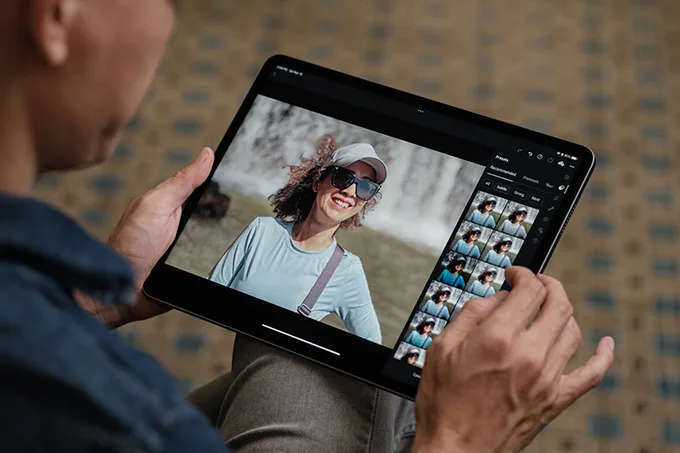 Cấu hình của iPad Pro 2022 M2 12.9inch 256GB Wifi 5G dễ dàng xử lý hình ảnh 