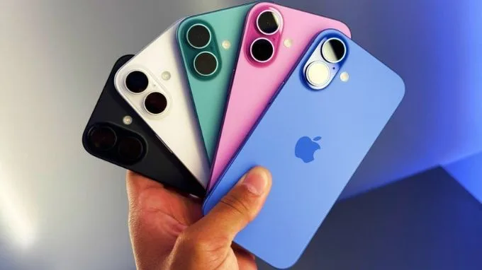 Thiết kế và màu sắc của iPhone 16 128GB