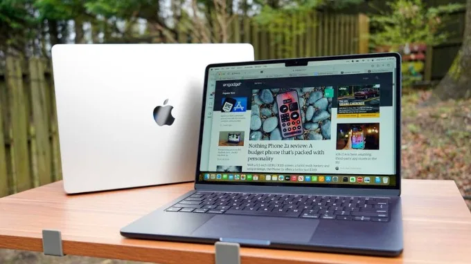 Thiết kế Macbook Air M3 2024 15inch|256GB Chính hãng