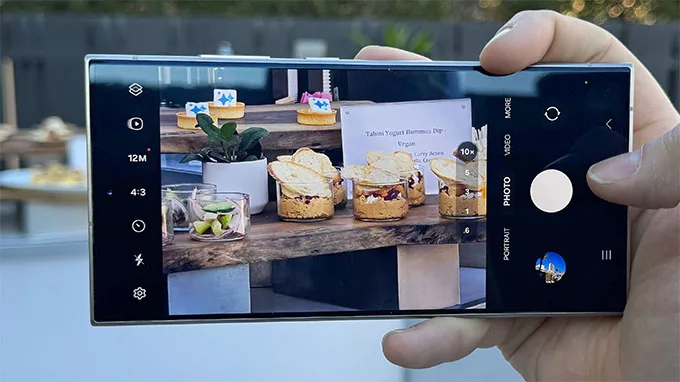 Thiết lập camera Galaxy S24 Ultra 1TB khá ấn tượng