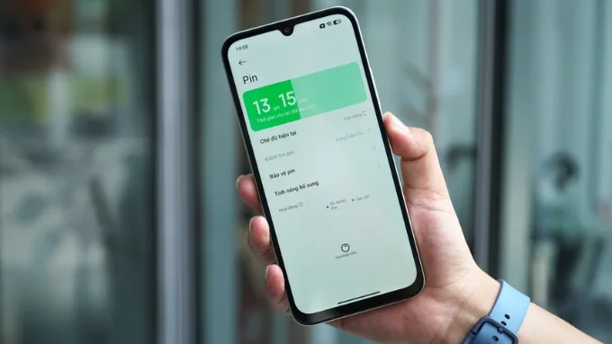 Pin khủng 6000mAh sử dụng bền bỉ