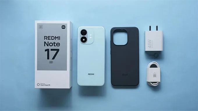 Giá Redmi Note 17 5G 6GB/256GB bao nhiêu?