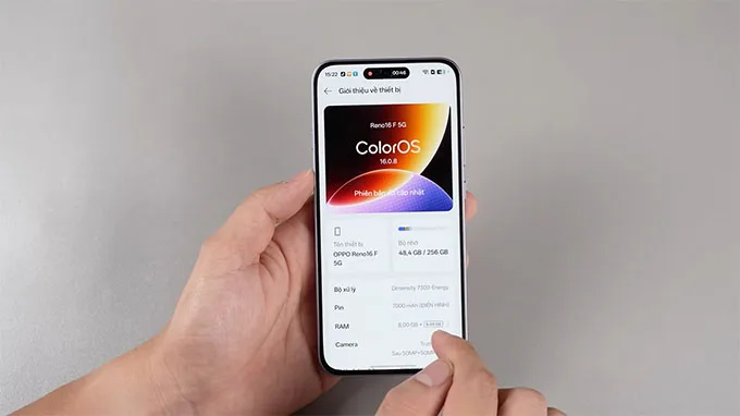 Ai nên mua OPPO Reno16 F 5G 256GB?