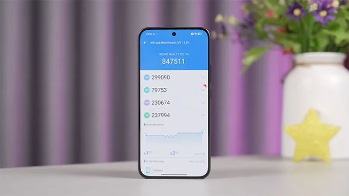 Redmi Note 17 Pro 5G vận hành bằng chip Snapdragon 6s Gen 4
