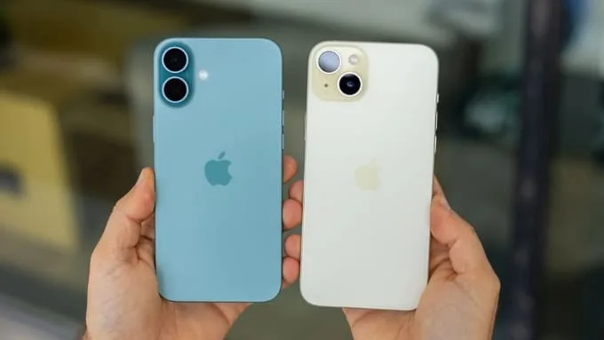 So sánh kích thước iPhone 16 Plus so với iPhone 15 Plus