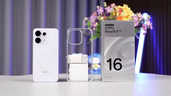 OPPO Reno16 F 5G 256GB có gì khác biệt bản 128GB?