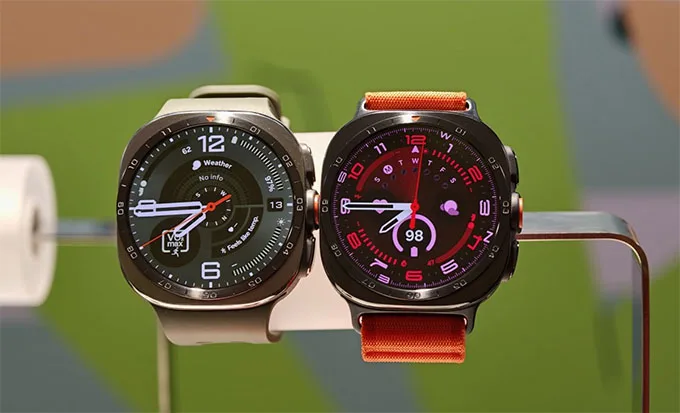 Galaxy Watch Ultra 2 giữ nguyên ngôn ngữ thiết kế vuông vức