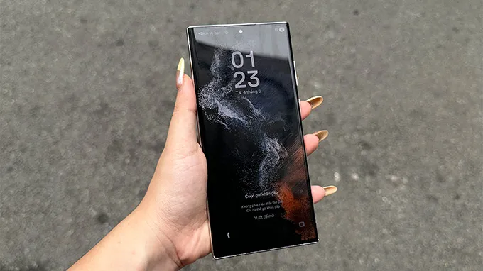 Màn hình Samsung Galaxy S22 Ultra 512GB Hàn Quốc có chất lượng tuyệt vời