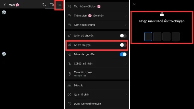 Hướng dẫn cách ẩn tin nhắn Zalo