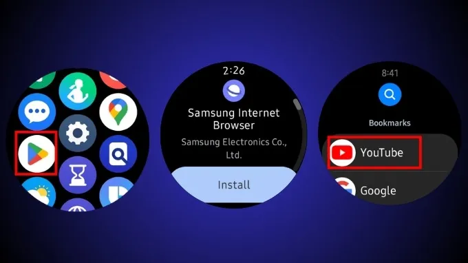Cách tải Youtube trên đồng hồ thông minh chạy Wear OS