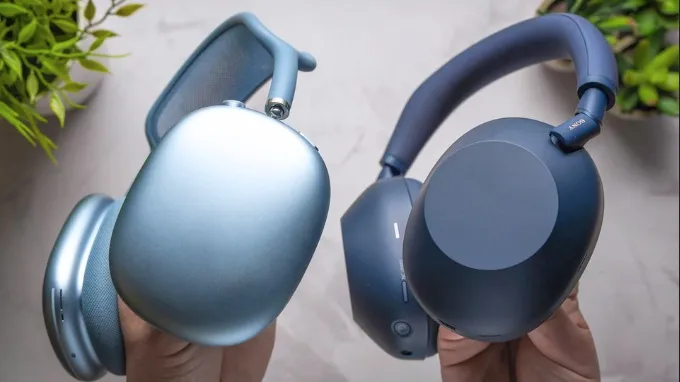 So sánh Apple AirPods Max 2 và Sony WH-1000XM6 về thiết kế