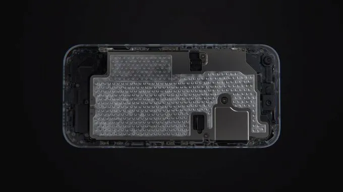 A20 Pro sử dụng thiết kế lấy cảm hứng từ dòng chip M-series