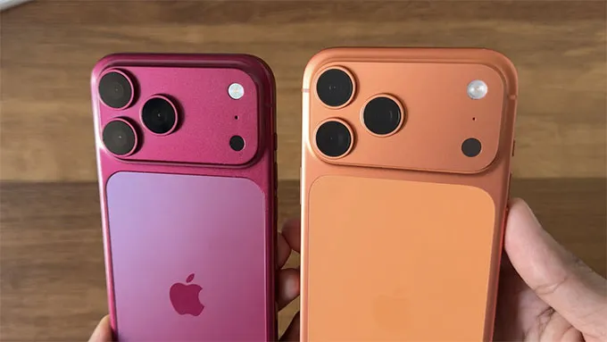 Khác biệt thiết kế giữa iPhone 18 Pro max vs iPhone 17 Pro Max