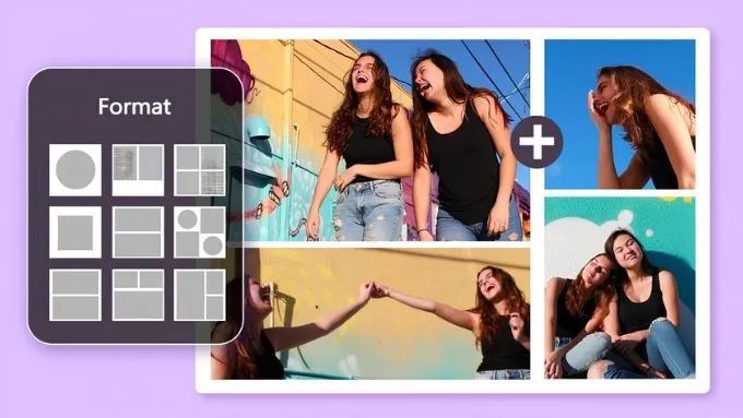 Photo Grid phù hợp với người cần một app ghép nhiều ảnh vào 1 khung trên điện thoại