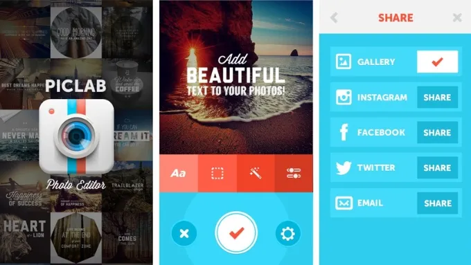 Điểm đáng chú ý của PicLab là khả năng kết hợp ghép ảnh và chỉnh sửa chuyên sâu