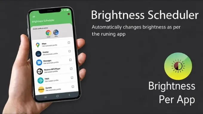 Brightness Control per app sẽ giúp việc điều chỉnh độ sáng trở nên thuận tiện hơn