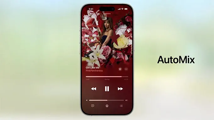Apple Music AutoMix & Trang nghệ sĩ mới trên iOS 27