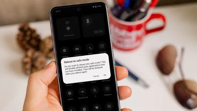 Thử Safe Mode trên Android