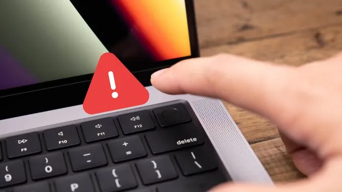 Biểu hiện Touch ID MacBook bị lỗi