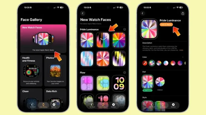 Cách cài đặt hình nền iOS 26.5 trên Apple Watch