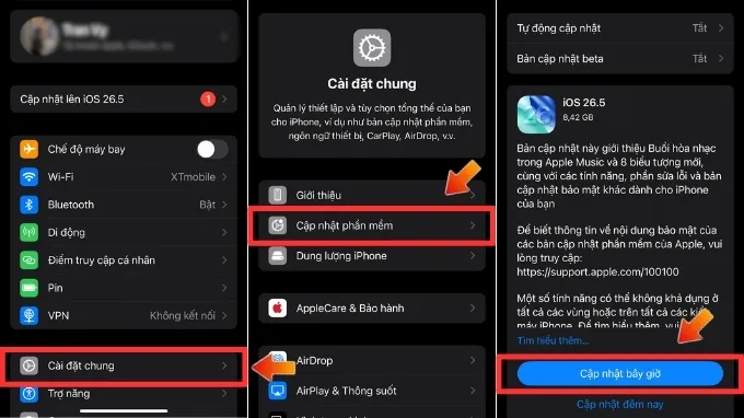 Cách cài đặt hình nền iOS 26.5 trên iPhone
