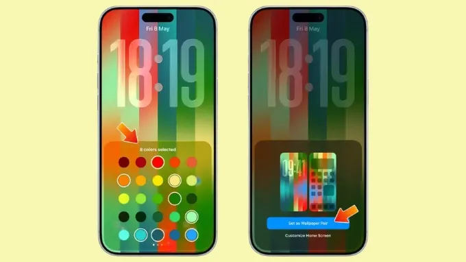 Cách cài đặt hình nền iOS 26.5 trên iPhone
