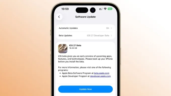 Những người nên cập nhật iOS 27 Beta
