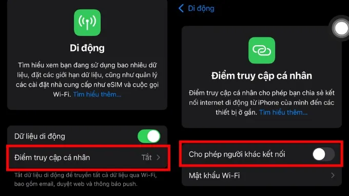 Cách chia sẻ Wi-Fi trên iPhone có mật khẩu